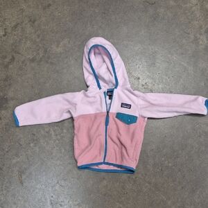 Patagonia Kids Two-Tone Fleece Hoodie